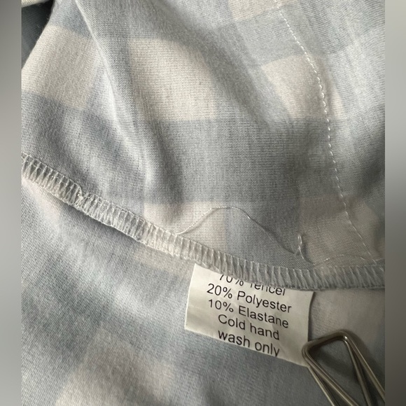 Ava Sky Dress Pockets Swing Dress Plaid - Picture 9 of 10